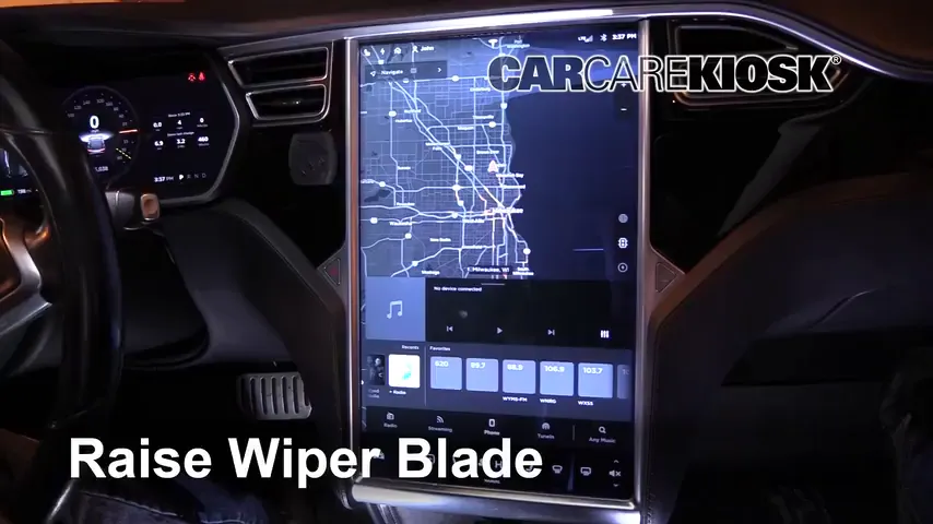 2014 Tesla S Electric Windshield Wiper Blade (Front)